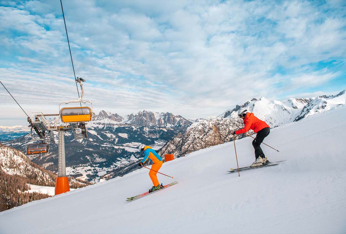 inverno in val di fassa